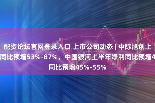 配资论坛官网登录入口 上市公司动态 | 中际旭创上半年净利同比预增53%-87%，中国银河上半年净利同比预增45%-55%
